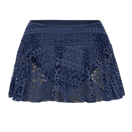 

ZIZOCWA Vintage Bathing Suit Crochet Women s Swim Bikini Skort Lace Short Bottom Swimsuit Skirted Skirt Swimwears Tankinis Set Sports Bra And Shorts Set Sunflower Plus Size Bathing Suit Leopard Prin