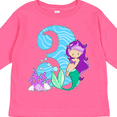 thumbnail image 4 of Inktastic Third Birthday Mermaid Girls Long Sleeve Toddler T-Shirt, 4 of 5
