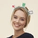 thumbnail image 3 of Diadema divertida para mujer, accesorio novedoso para el cabello para fiestas, diadema con diseño de Mahjong, diadema con elementos novedosos, accesorio para el cabello de fiesta, 3 of 7