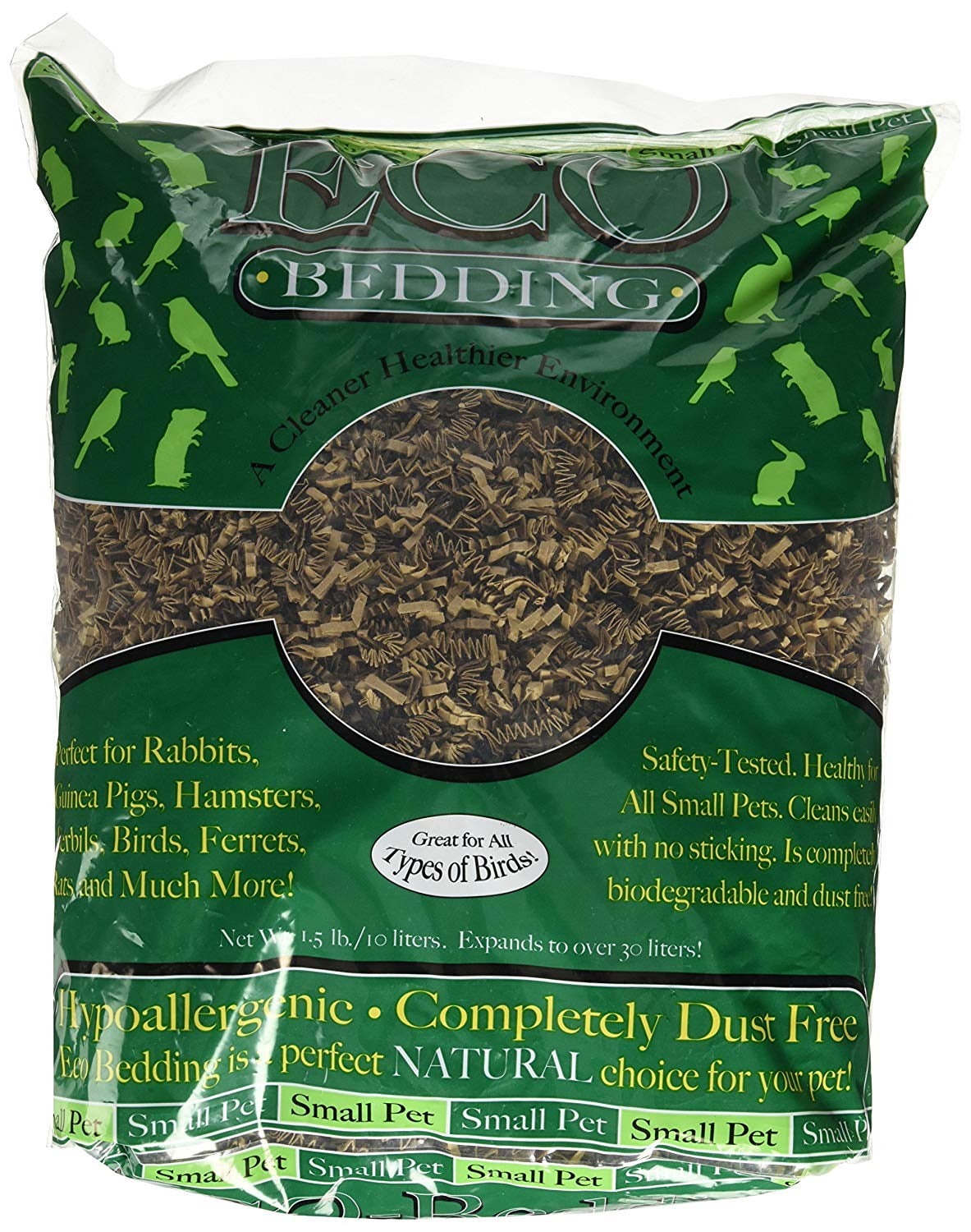 As a pet owner, it's treat your pets to quality healthcare at walmart petrx. eco pet bedding 1 5 lb brown clean healthy and comfortable bedding designed specifically for small animals and birds by fibercore walmart com