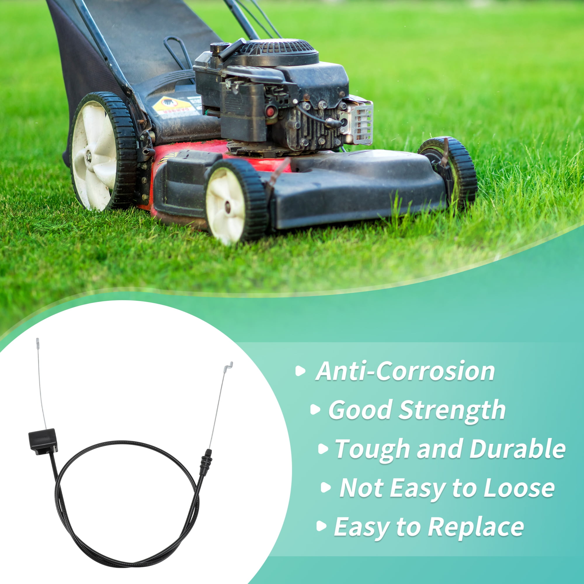 Unique Bargains 112-8818 Brake Cable Replacement for Toro Lawn Mowers 20 inch and 22 inch