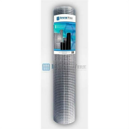 Fencer Wire Hardware Cloth 19 Gauge Galvanized 36in x25ft 1/2in x1/2in