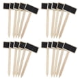 thumbnail image 5 of SPRING 20Pcs Wooden Chalkboard Signs Blackboard Tags For Flowers Plants Diy Decoration, 5 of 9