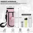 thumbnail image 4 of Bulopur Cute Axolotl Print Kids Backpack Set 4 Pcs Sweet Floral Breathable Kids School Bag with Lunch Box, Pencil Case and Water Bottle Cover for Kawaii Axolotl Lover Toddler Girls, 4 of 8