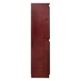 thumbnail image 3 of Pemberly Row Armoire de Rangement à 5 Tablettes avec Portes 30"L X 72"H en Cerisier, 3 of 9