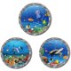 thumbnail image 1 of Ocean Animals World Under Sea Decor Incluye Tortugas Marinas, Delfines, Peces, 3 Pegatinas De Vinilo 3D Extraíbles Para Decoración De Pared De Baño, Pegatinas De Pared Para Muebles De Dormitorio, 1 of 5