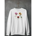 thumbnail image 3 of Backyard Variety I. Sweatshirt Women -Annie Warren Designs, Female 4X-Large, 3 of 4