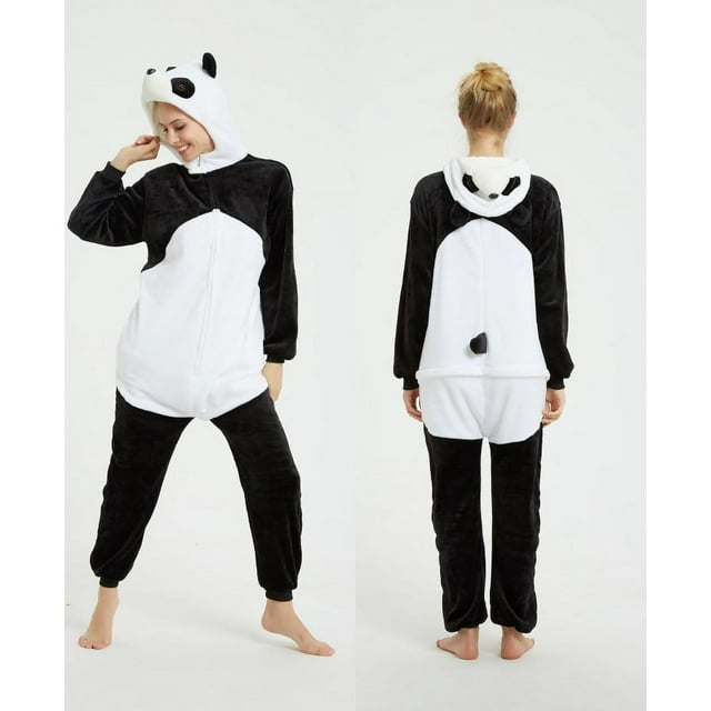 Pyjama une Pièce à Capuche Couvrant pour Hommes et Femmes, Bleu