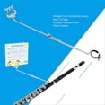 thumbnail image 3 of Flute Music Clip Portable Iron Wind Instrument Sheet Music Stand Clip for Practice, 3 of 4