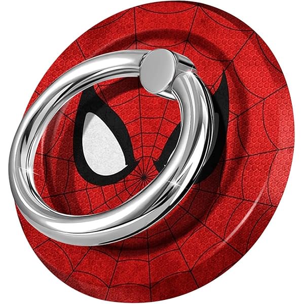 wonima11 Magnetic Mobile Phone Ring Holder for MagSafe,360 Degree Rotation Red White Eyes Design Magnet Cell Phone Grip Stand Finger Ring Kickstand for Smartphone