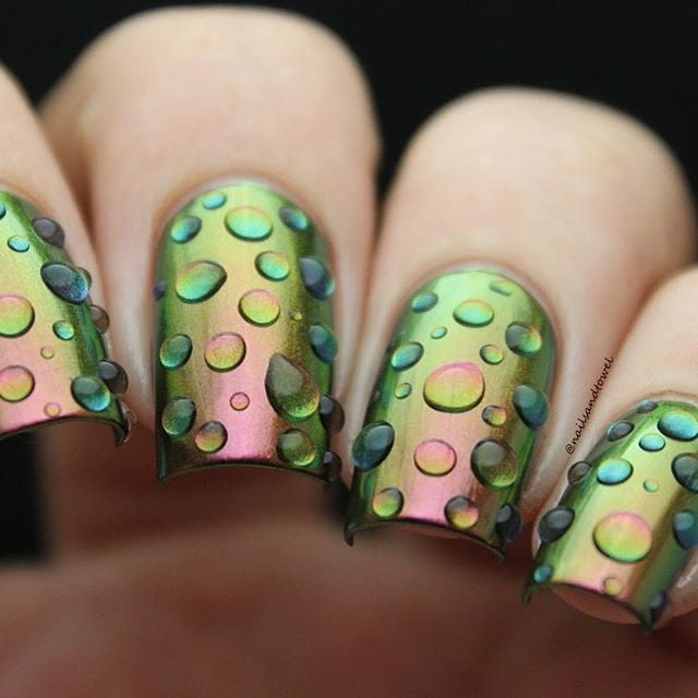 Whats Up Nails - Dragon Powder Magic Color Shifting Pigment with Multi Chrome Mirror Effect