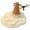 Khaki, variant on Decorative Door Stoppers for Bottom of Door, Cute Door Stopper with Ice Cream Shape, Funny Rubber Wedge Door Stoppers for Block Doors And as Decorative Ornaments for Home, White