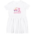 thumbnail image 3 of Inktastic 3rd Birthday Unicorn Girls Toddler Dress, 3 of 5