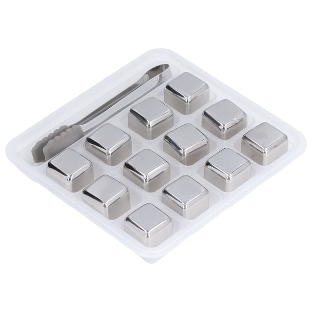 Piedra Escalofriante, Whisky Rocks Ampliamente Utilizado, Herramientas Para Vino, Acero Inoxidable Reutilizable De Grado Alimenticio Para Oficina, Bar, Hogar Ccdes Otros