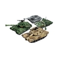 thumbnail image 4 of 4x Modelo de tanque de vehículo , Modelo de vehículo con ruedas, Modelo de tanque moderno 4D, Coleccionables para niñas, 4 of 9