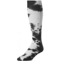 TCK Tie Dye Multisport Tube Socks BlackWhite, Medium