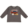 thumbnail image 3 of Inktastic Grandpa's Little Slugger Boys or Girls Long Sleeve Toddler T-Shirt, 3 of 5