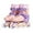 Pink & Purple, variant on Adjustable Inline Skates with Light up Wheels, Outdoor Roller Skates for Kids Girls Boys Youth Beginners (Medium, Blue)