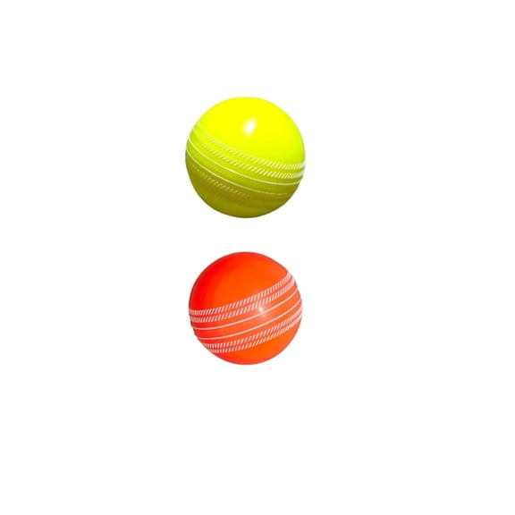 I-10 PVC Cricket Soft Balls Recommended for Indoor/Outdoor Street, Beach & Cricket pack of 2