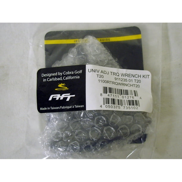 King Cobra Universal Adjustable Torque Wrench Kit (Tool & Instructions