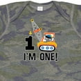 thumbnail image 4 of Inktastic First Birthday Construction Truck 1 Year Old Boys Baby Bodysuit, 4 of 5