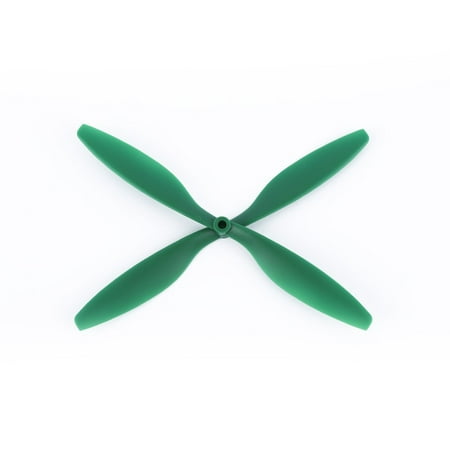 10x4.5" 1045 BLACK Red Nylon Propeller For Hex Rotation Hexa Multicopter