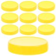 thumbnail image 1 of 30 piezas de tapas redondas de repuesto de hojalata para tarros de cristal con orificios para pajitas, 1 of 6