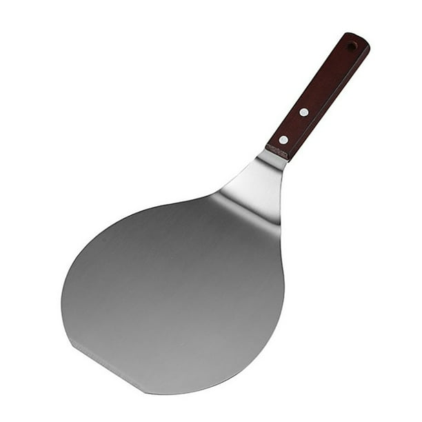Stainless Steel Pizza Spatula with Wooden Handle Multipurpose Metal