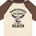 thumbnail image 4 of Inktastic Handpicked for Earth by My Tio in Heaven with Angel Wings Boys or Girls Long Sleeve Baby Bodysuit, 4 of 5