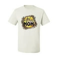 thumbnail image 3 of Softball Mom Animal Print Girl Sports Men's Graphic T-Shirt, White, 3X-Large, 3 of 5