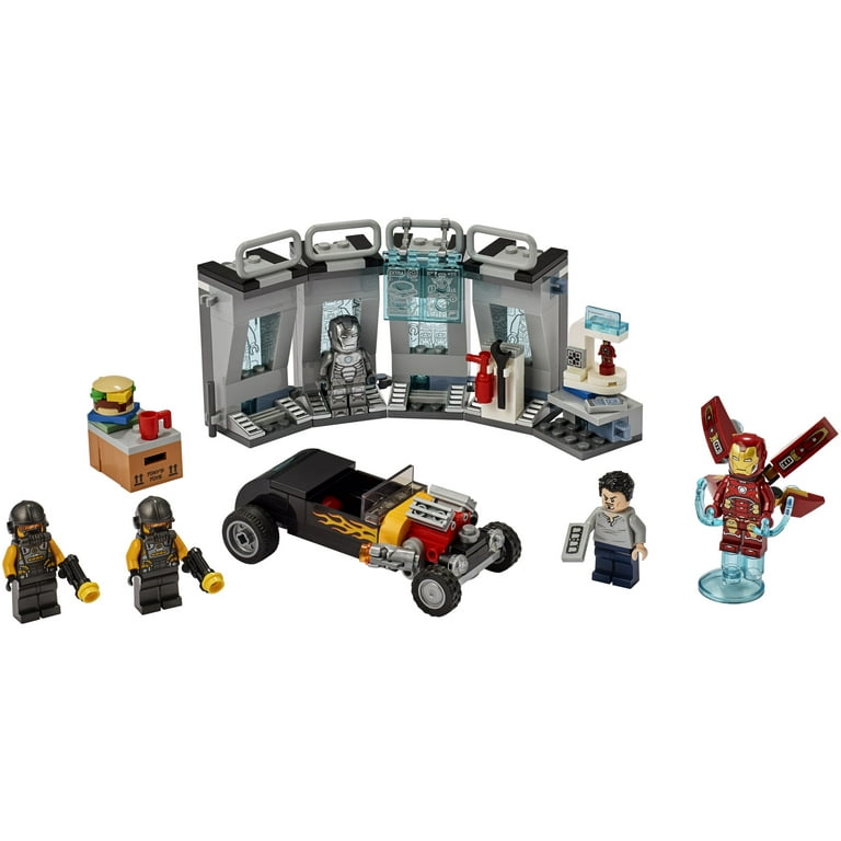 Hall of armor iron man lego sales