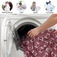 thumbnail image 4 of Football Outline Red Pattern Soft Sherpa Fleece Throw Blanket, Warm Cozy Plush Blanket for Sofa Bed Couch, All Season, 30"x40", 4 of 5