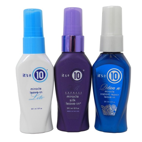 It's A 10 Miracle Leave-In Collection Travel Set 3 Pieces