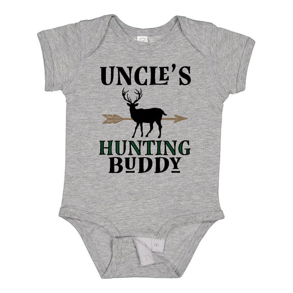 Inktastic Uncle Deer Hunting Buddy Boys Baby Bodysuit