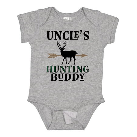 

Inktastic Uncle Deer Hunting Buddy Gift Baby Boy Bodysuit