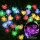 thumbnail image 1 of Luces Solares De Cadena En Forma De Corazón Con Energía Solar 30 Led Luz Decorativa Jardín Luces Solares Decorativas Al Aire Libre Con 8 Modos De Iluminación Para Jardín Navidad Boda Patio Fiesta Deco Muyoka Hogar, 1 of 6