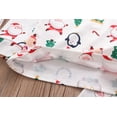 thumbnail image 5 of Conjunto de pijamas para niños 2022, Papá Noel, pingüino, árbol de Navidad, ropa de dormir para niños, 2 piezas, tops + pantalones, ropa de bebé, pijamas, 5 of 5
