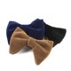 thumbnail image 4 of Guardurnaity Regalos prácticos para caballeros con estilo, pajaritas de terciopelo, pajarita grande de terciopelo a la moda, pajarita de terciopelo Accesorios de disfraces Negro, 4 of 6