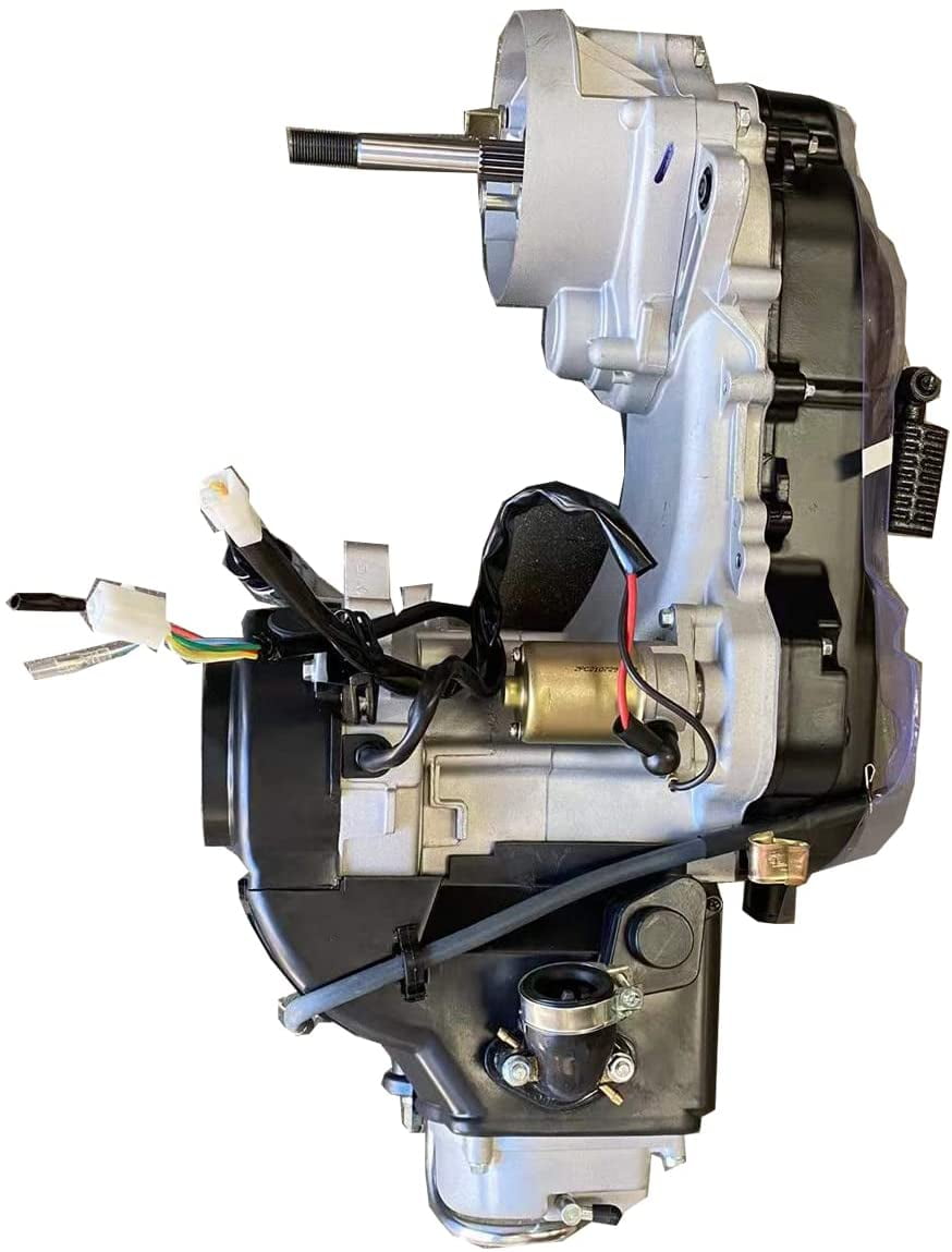 X-PRO 50cc 4-stroke short case GY6 Scooter Engine Auto w/CVT Transmission, Electric/Kick starter for 50cc Scooters