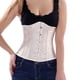 thumbnail image 2 of Fajas moldeadoras Prolriy, ropa interior, corsés, tallas grandes, moda, fajas con varillas para mujer, fajas moldeadoras de cintura, fajas moldeadoras, color caqui, XXL, 2 of 3