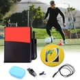 thumbnail image 4 of Kit Árbitro Fútbol Toss Coin Tarjetas Con Silbato para, 4 of 9