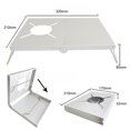 thumbnail image 4 of Tignapoo Compact Aluminum Alloy Folding Table for Outdoor Picnics and Camping, Heat-Resistant Design with Carrying Bag, Ideal for BBQ and Outdoor Activities, Available in Black and Silver, 4 of 5