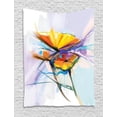 thumbnail image 1 of Gerber Daisy Tapestry, Modern Impressionist Style Oil Paint Art of Flowers Inspired by Spring Nature, Wall Hanging for Bedroom Living Room Dorm Decor, 40W X 60L Inches, Multicolor, by Ambesonne, 1 of 2