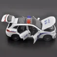 thumbnail image 4 of 1:32 For Mercedes Benz alloy police car model decorations for children's toy collection gifts, 4 of 6