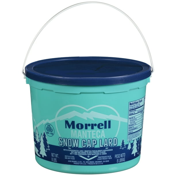 Morrell Snow Cap® Lard 8 lb. Pail