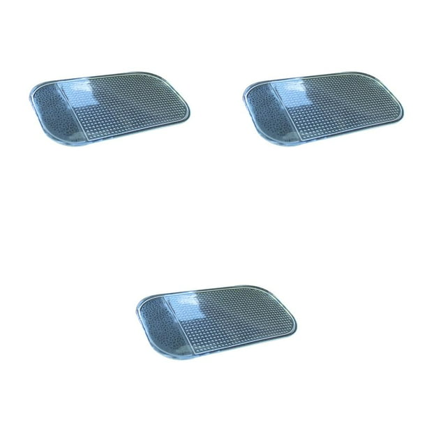 Scienceny Alfombrilla antideslizante y pegajoso para salpicadero de coche, soporte para teléfono móvil, negra y transparente, 2 uds. Type1 Scienceny CBP087575