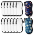 thumbnail image 2 of Sublimation Sunglasses Case Blanks Set,Neoprene Sunglasses Case 12PCS, 2 of 5