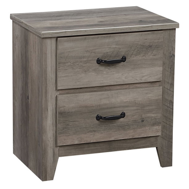 Standard Furniture Barnett 2 Drawer Nightstand Walmart Com Walmart Com