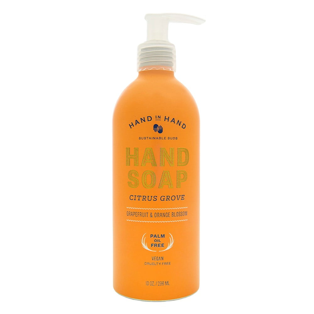Hand in Hand Soap Liquid Hand Soap Citrus Grove Grapefruit and Orange Blossom