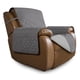 thumbnail image 1 of Funda de sofá reversible para sillón reclinable de gran tamaño, fácil de usar, gris, 1 of 7